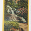 Laurel Falls Great Smoky Mountains National Park 1950's Linen Postcard - TulipStuff