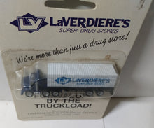 Load image into Gallery viewer, LaVerdiere&#39;s Super Drug Stores Mini Semi Tractor Trailer Truck 1980&#39;s - TulipStuff
