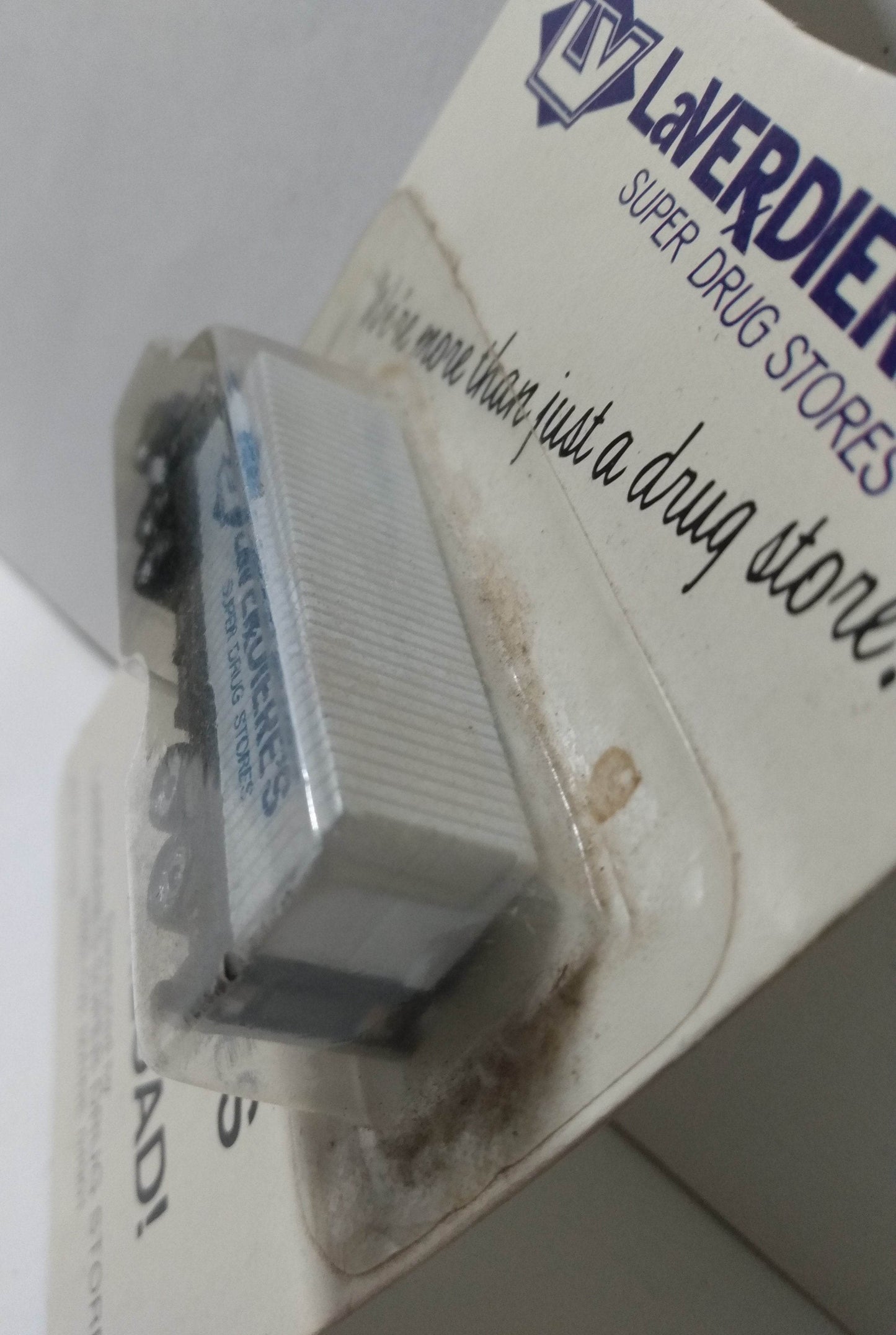 LaVerdiere's Super Drug Stores Mini Semi Tractor Trailer Truck 1980's - TulipStuff