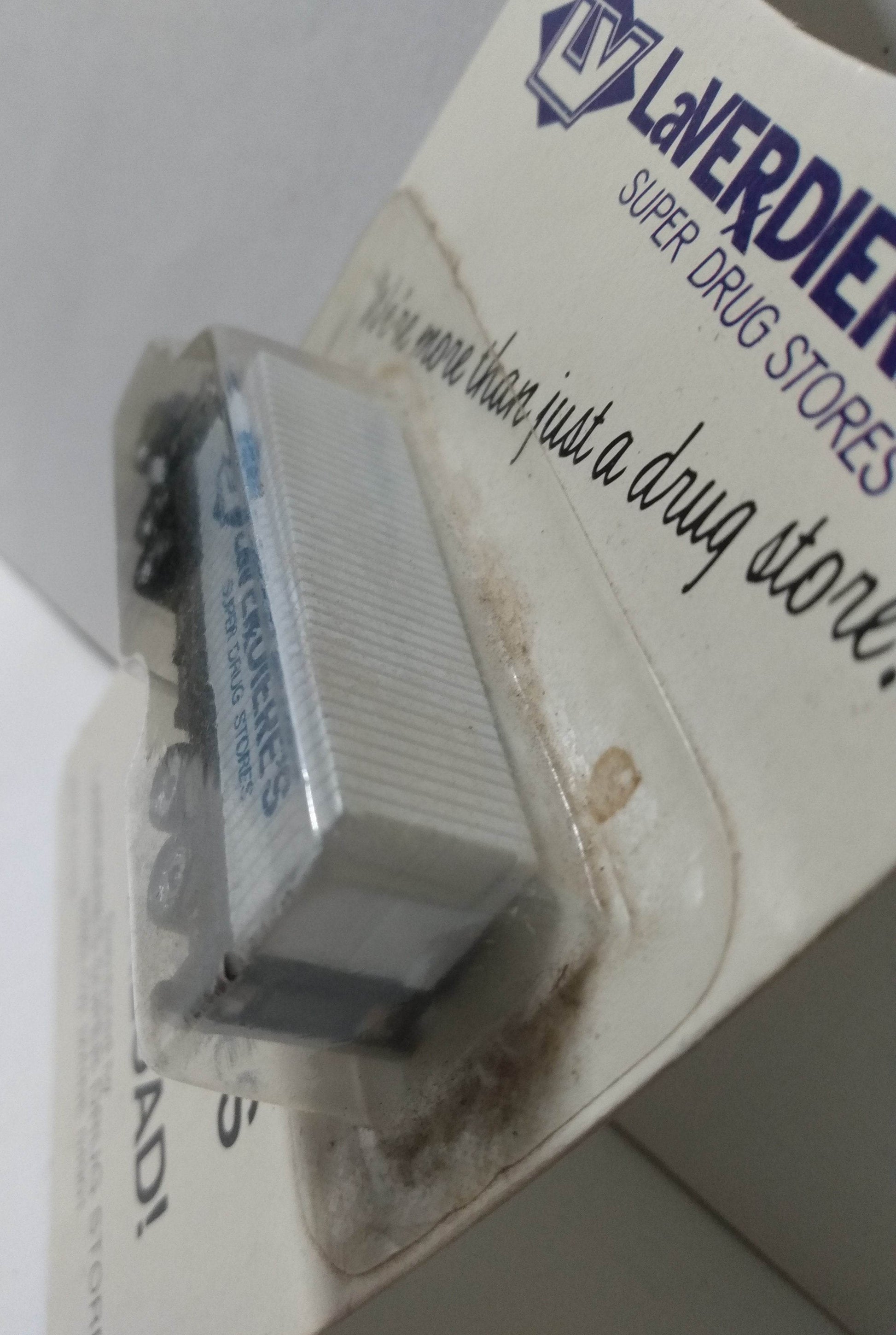 LaVerdiere's Super Drug Stores Mini Semi Tractor Trailer Truck 1980's - TulipStuff