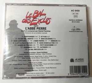 Le Bal Des Exclus Daniel Facerias Chanson French Album CD 1996 - TulipStuff