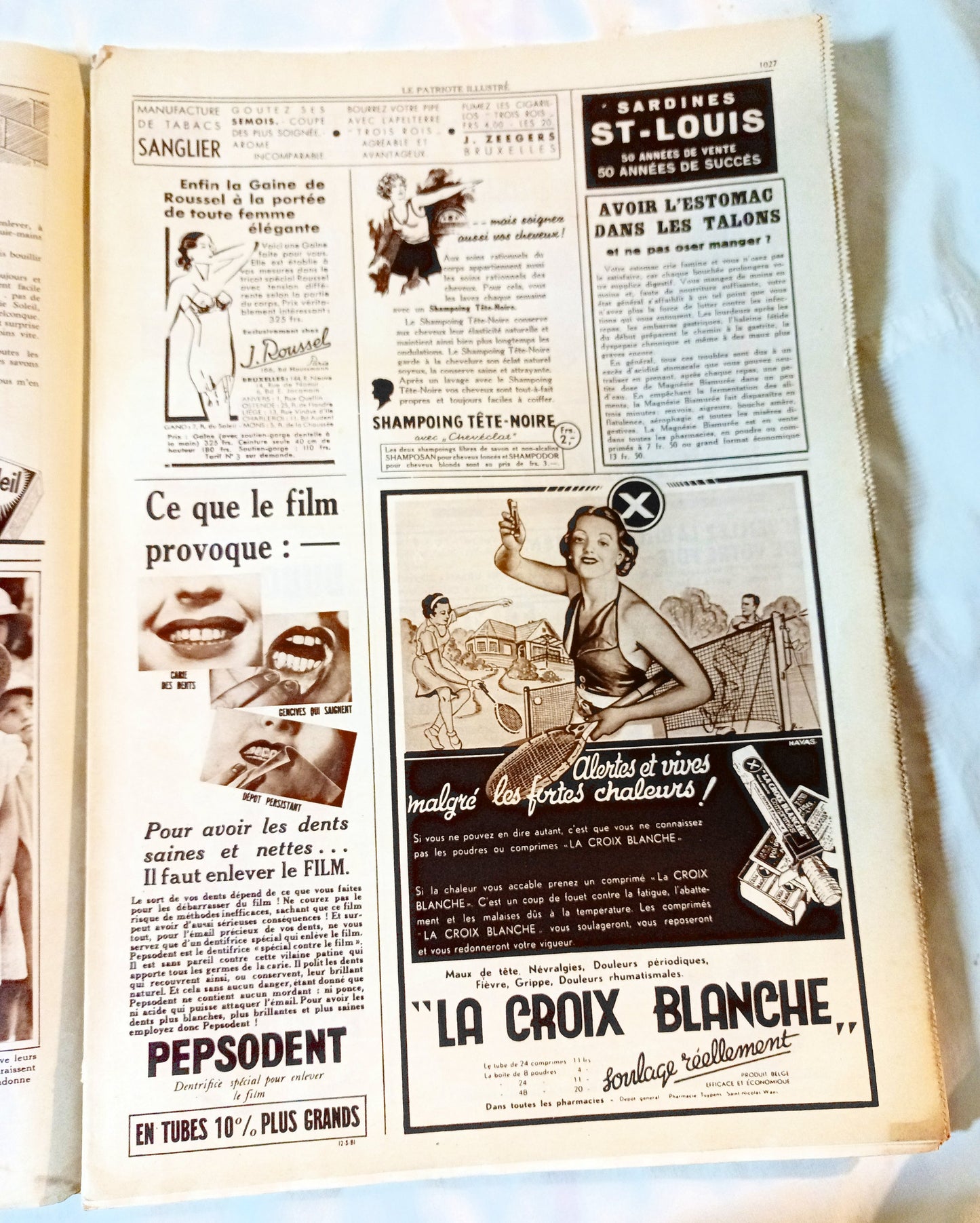 Le Patriote Illustre August 16 1936 Berlin Olympics Spanish Civil War - TulipStuff