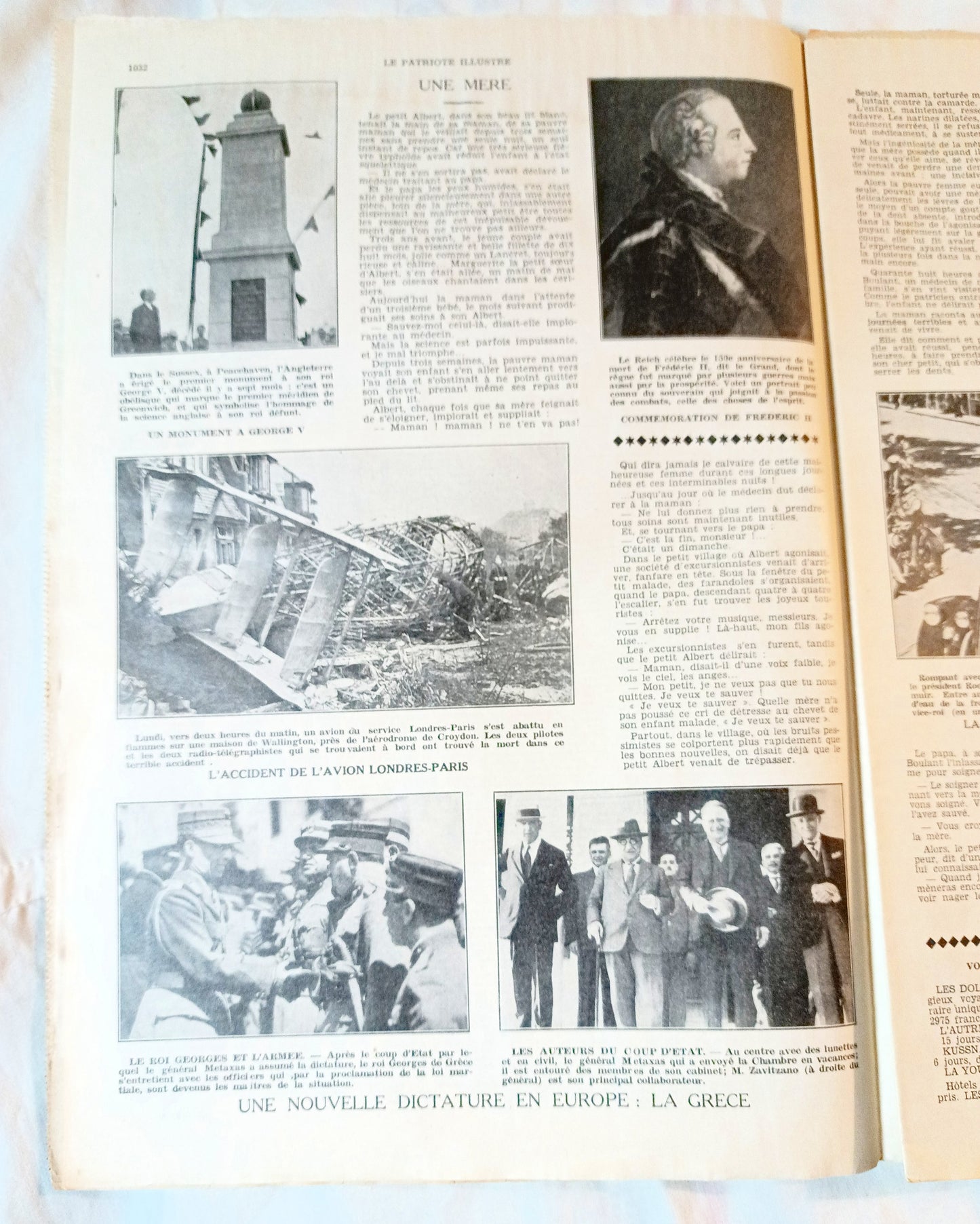 Le Patriote Illustre August 16 1936 Berlin Olympics Spanish Civil War - TulipStuff