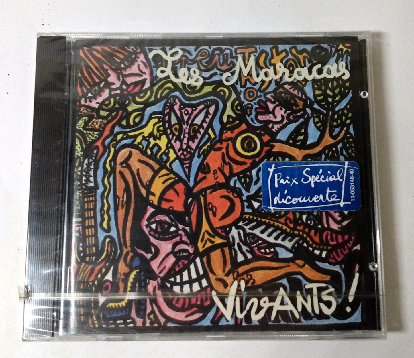 Les Maracas Vivants French Pop Rock Album CD Squatt 1993 - TulipStuff