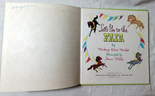 Load image into Gallery viewer, Let&#39;s Go To The Fair Mickey Klar Marks Story Hour Series Whitman 1951 - TulipStuff
