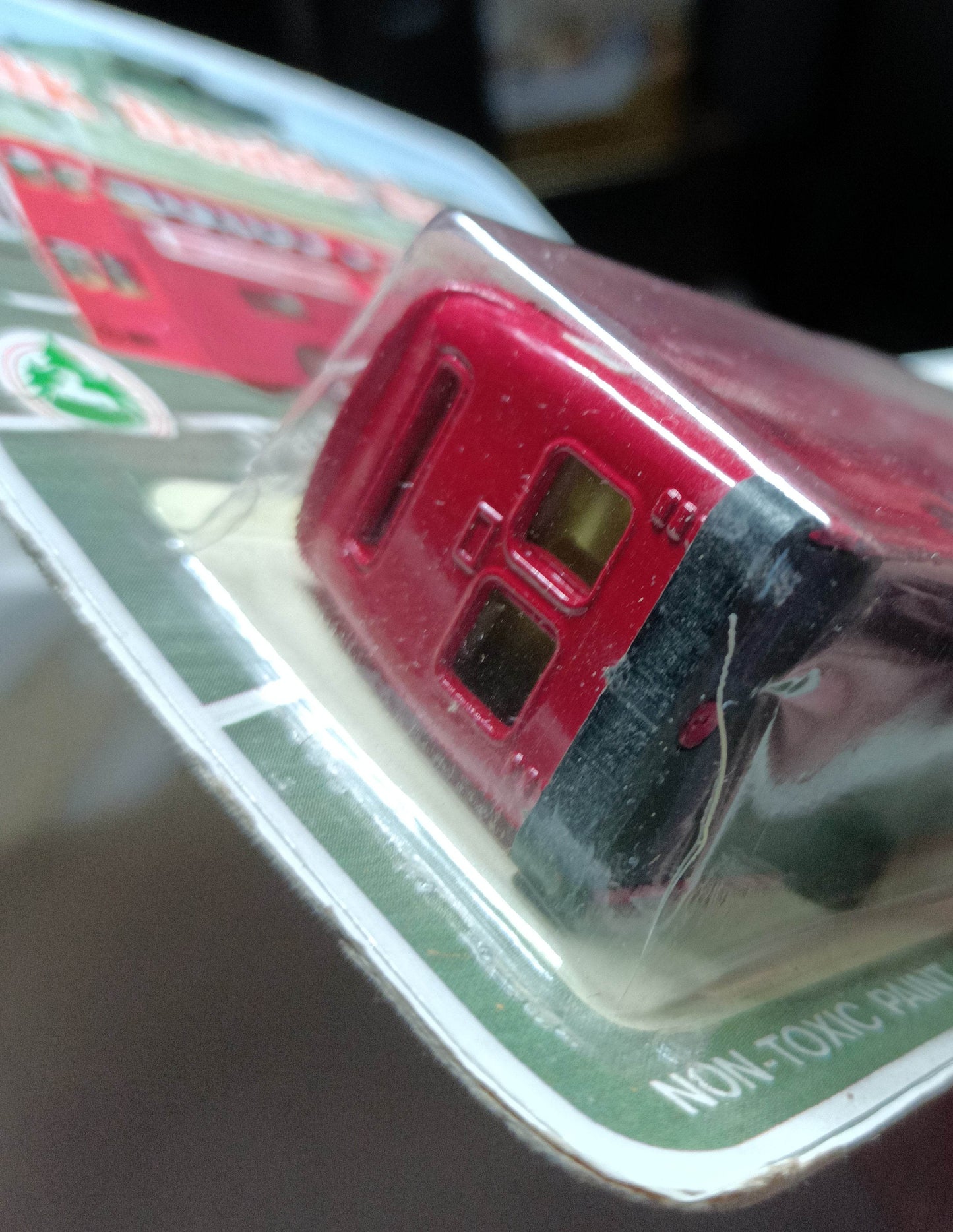 SM Tuf Toys S8102 Leyland Mark II Dennis Double Decker Bus HK Kowloon - TulipStuff