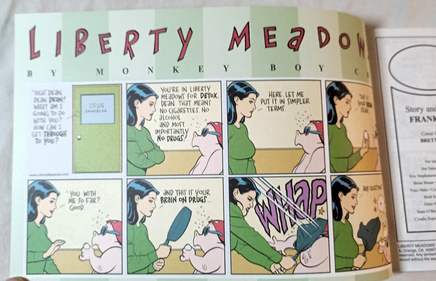 Liberty Meadows #28 October 2002 Image Comics Ralph's DNA Experiment - TulipStuff