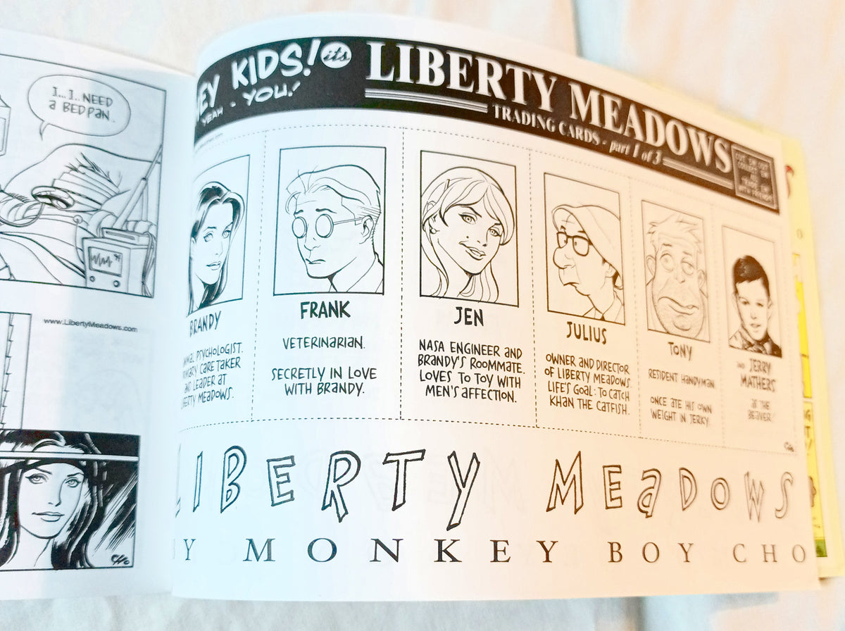 Liberty Meadows #27 August 2002 Image Comics Comic Convention - TulipStuff