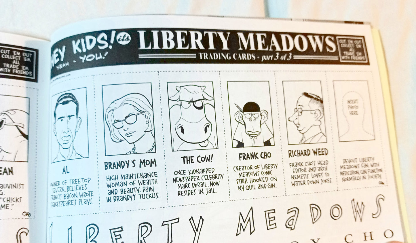 Liberty Meadows #27 August 2002 Image Comics Comic Convention - TulipStuff