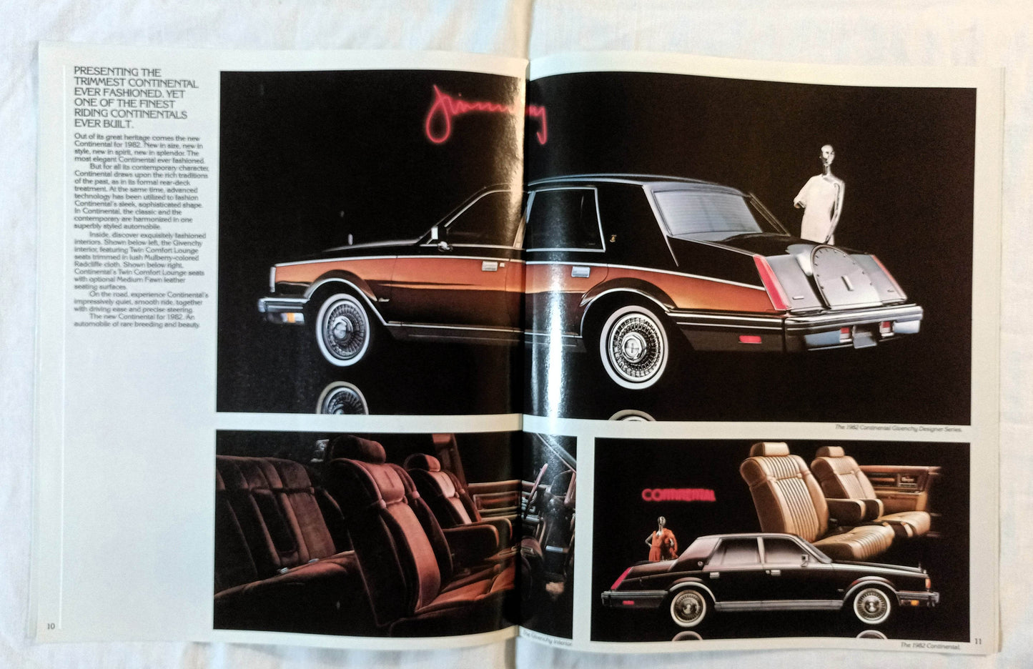 Lincoln-Mercury 1982 Full Line US Dealer Sales Brochure - TulipStuff