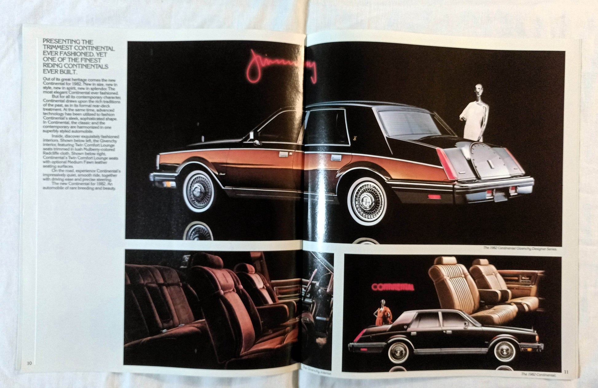 Lincoln-Mercury 1982 Full Line US Dealer Sales Brochure - TulipStuff