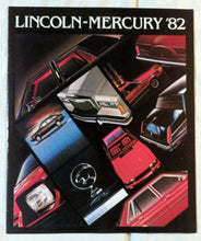 Load image into Gallery viewer, Lincoln-Mercury 1982 Full Line US Dealer Sales Brochure - TulipStuff
