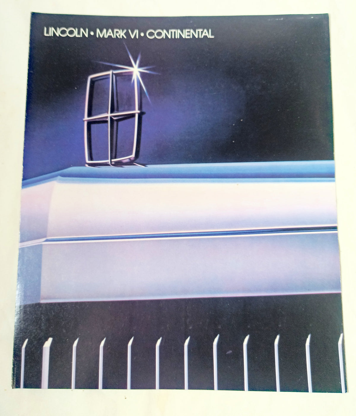 1983 Lincoln Continental Mark VI US Dealer Sales Brochure - TulipStuff