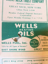Load image into Gallery viewer, Long Island Railroad Great Neck Local Timetable July 1953 - TulipStuff
