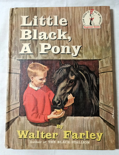 Little Black A Pony Walter Farley Beginner Books Hardcover 1961 - TulipStuff