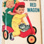 The Little Red Wagon Hazel Cederborg Rand McNally Junior Elf Book 1949 - TulipStuff