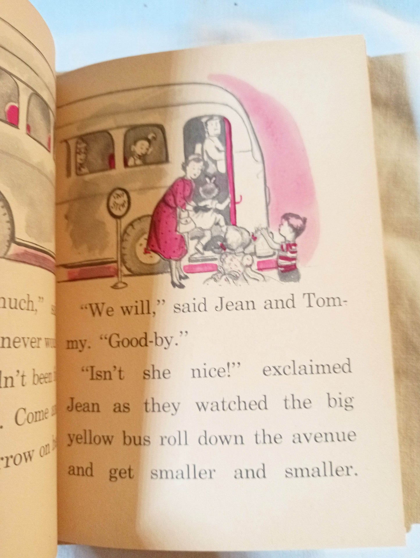 The Little Red Wagon Hazel Cederborg Rand McNally Junior Elf Book 1949 - TulipStuff