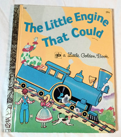 The Little Engine That Could Little Golden Book Watty Piper 1971 - TulipStuff