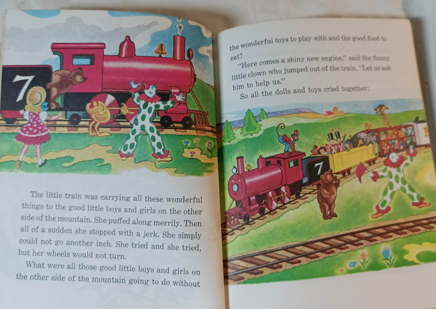 The Little Engine That Could Little Golden Book Watty Piper 1971 - TulipStuff