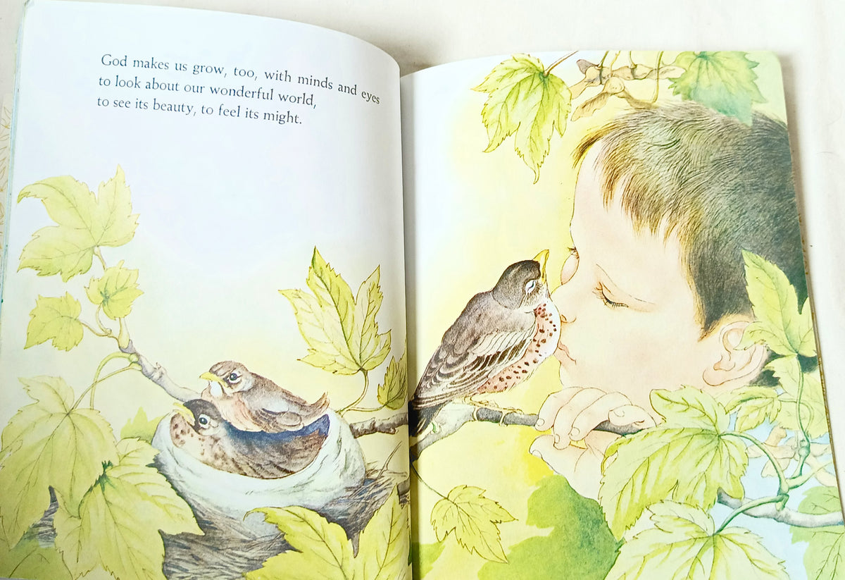 My Little Golden Book About God Jane Werner Watson Eloise Wilkin 1998 - TulipStuff