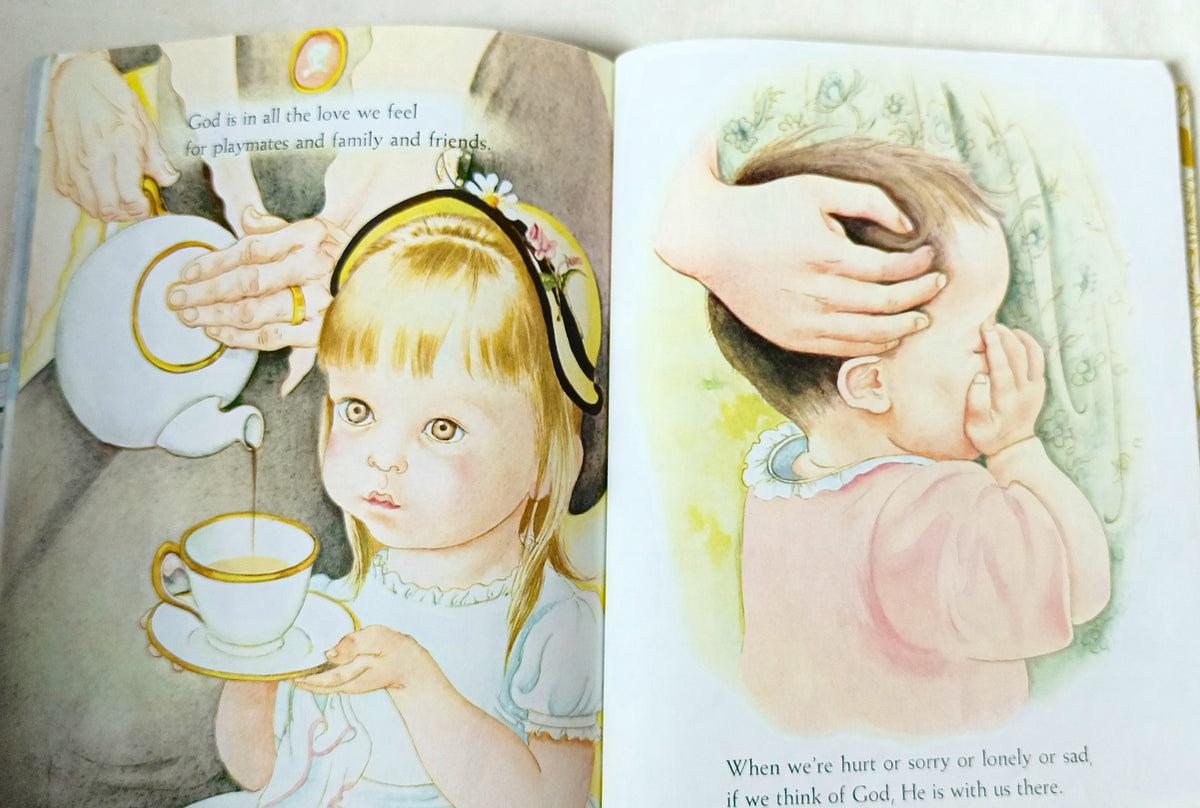 My Little Golden Book About God Jane Werner Watson Eloise Wilkin 1998 - TulipStuff