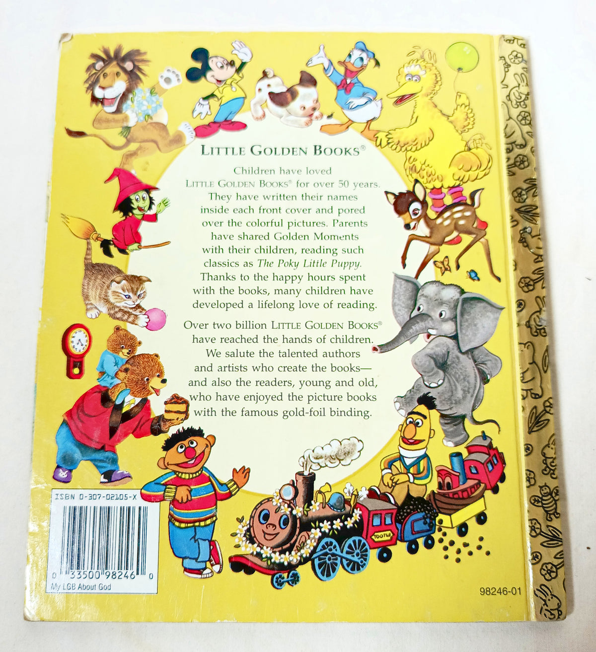 My Little Golden Book About God Jane Werner Watson Eloise Wilkin 1998 - TulipStuff