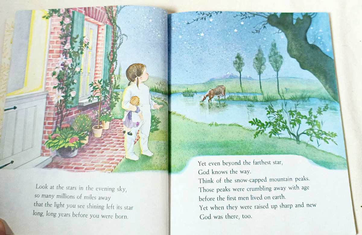 My Little Golden Book About God Jane Werner Watson Eloise Wilkin 1998 - TulipStuff
