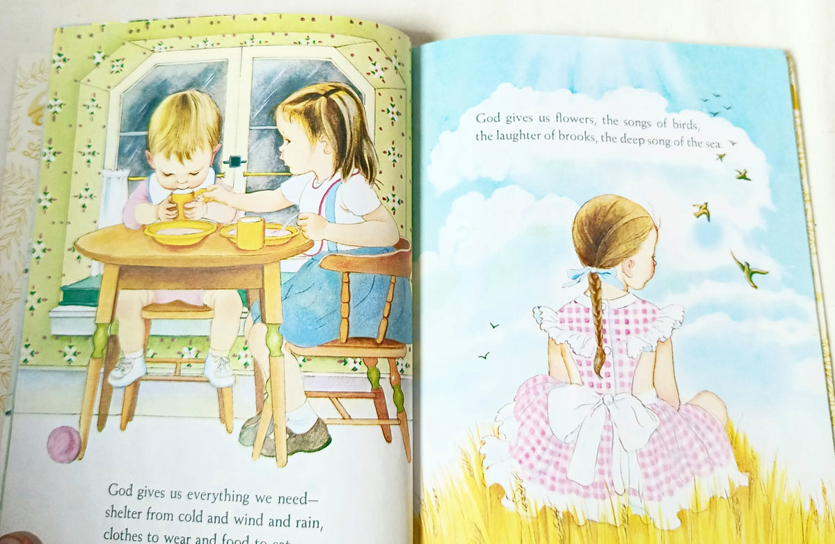 My Little Golden Book About God Jane Werner Watson Eloise Wilkin 1998 - TulipStuff