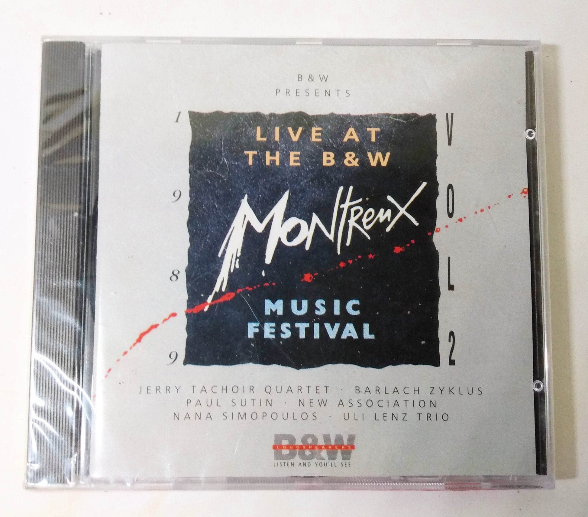 Live At The B & W Montreux Music Festival 1989 - Vol.2 Album CD - TulipStuff