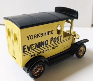 Lledo Models of Days Gone DG6 Yorkshire Evening Post 1920 Ford Model T Van - TulipStuff