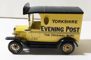 Lledo Models of Days Gone DG6 Yorkshire Evening Post 1920 Ford Model T Van - TulipStuff