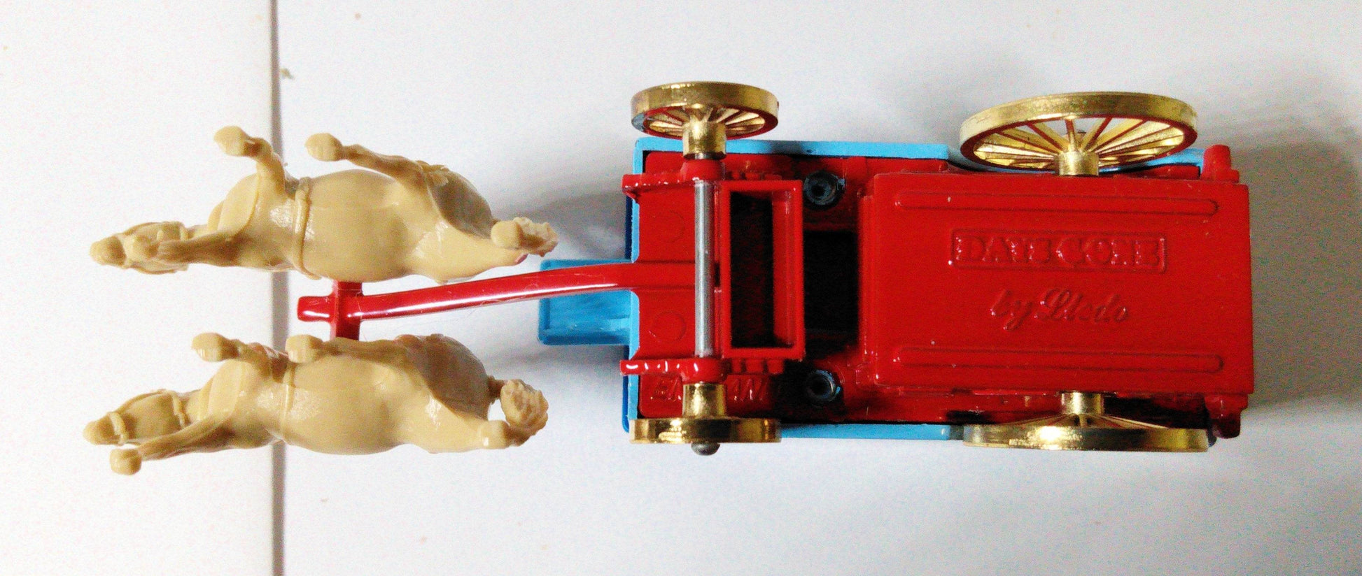 Lledo Days Gone DG11 Horse Drawn Van Abels East Anglia England 1985 - TulipStuff