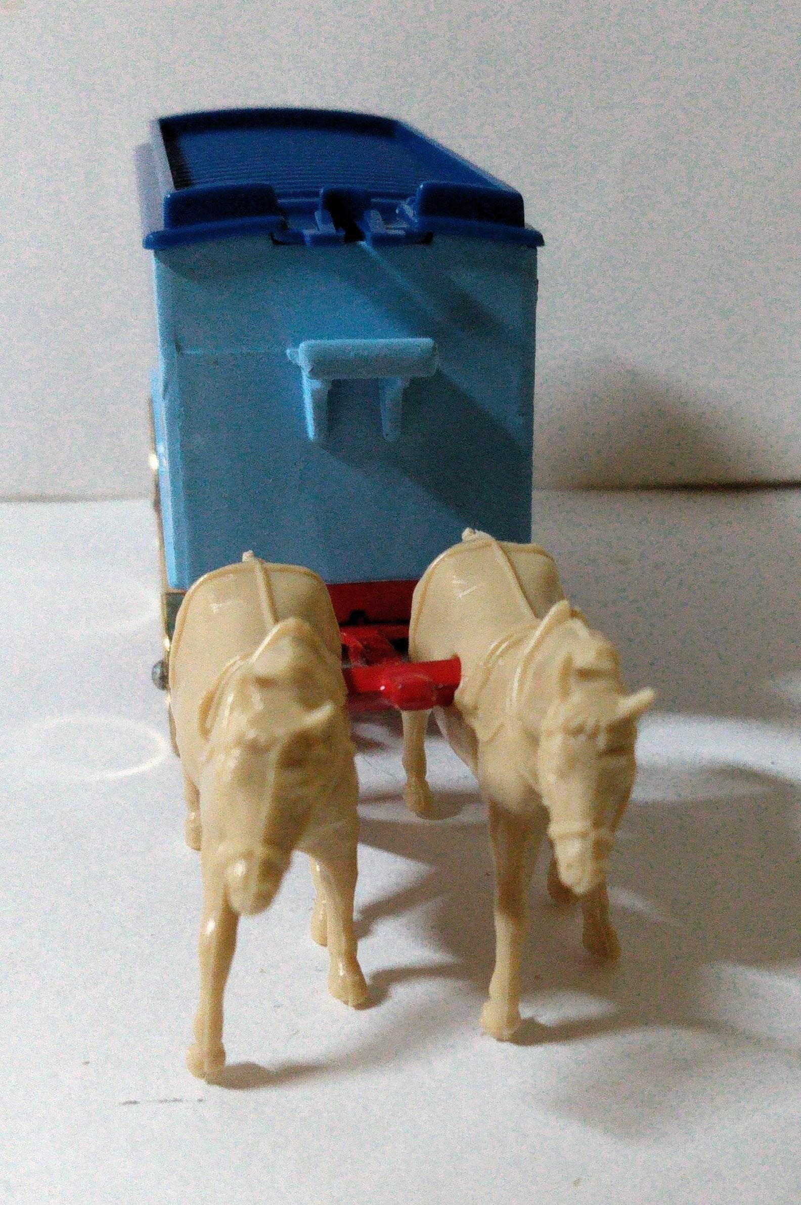 Lledo Days Gone DG11 Horse Drawn Van Abels East Anglia England 1985 - TulipStuff