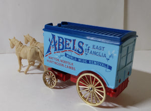 Lledo Days Gone DG11 Horse Drawn Van Abels East Anglia England 1985 - TulipStuff