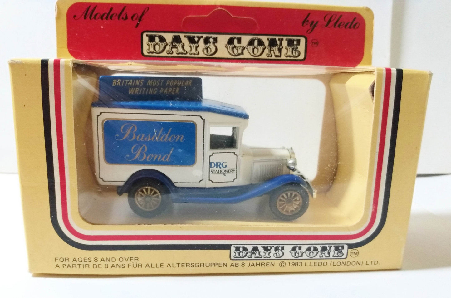 Lledo Models of Days Gone DG13 Basildon Bond 1934 Ford Model A Van - TulipStuff