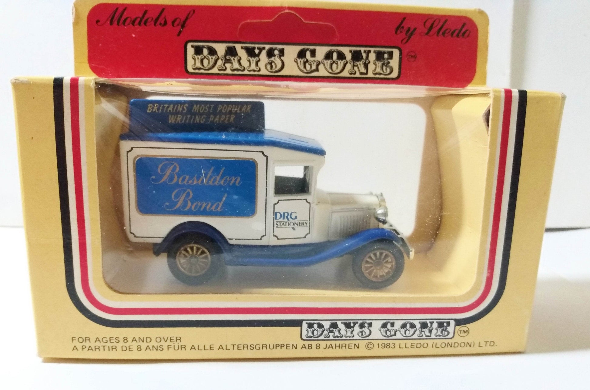Lledo Models of Days Gone DG13 Basildon Bond 1934 Ford Model A Van - TulipStuff