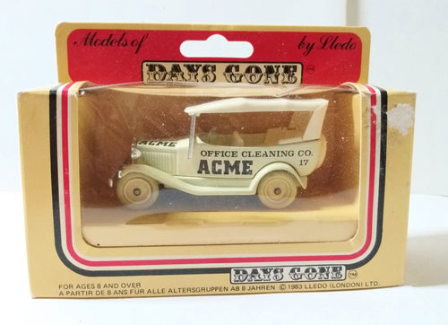 Lledo Days Gone DG14 1934 Ford Model A Car Acme Office Cleaning - TulipStuff