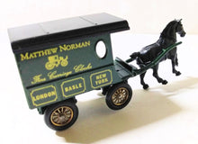 Load image into Gallery viewer, Lledo Days Gone DG3 Horse Drawn Delivery Van Matthew Norman 1984 - TulipStuff

