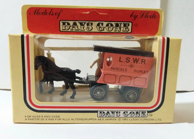 Lledo Days Gone DG3 Horse Drawn Delivery Van LSWR Parcels Ropley - TulipStuff
