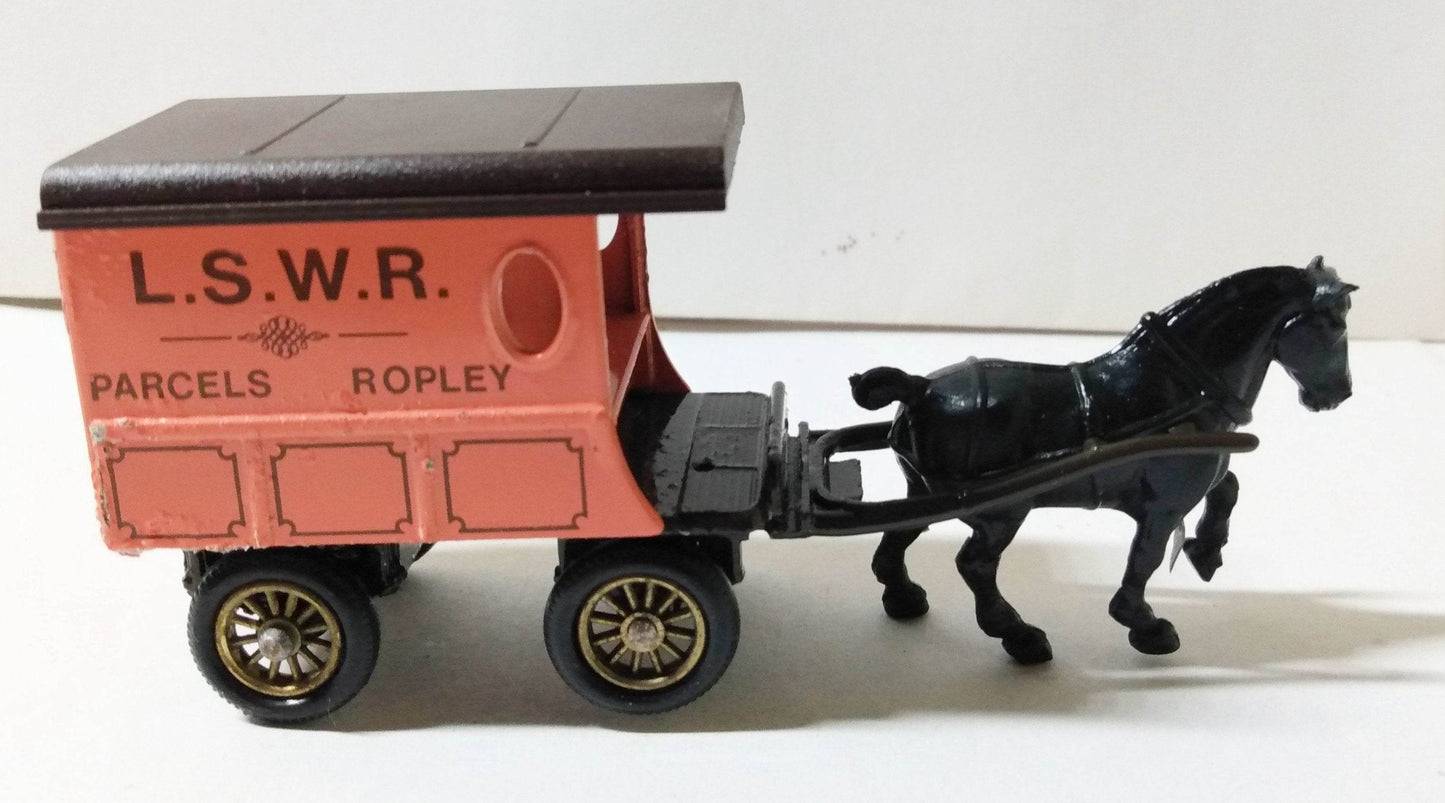 Lledo Days Gone DG3 Horse Drawn Delivery Van LSWR Parcels Ropley - TulipStuff