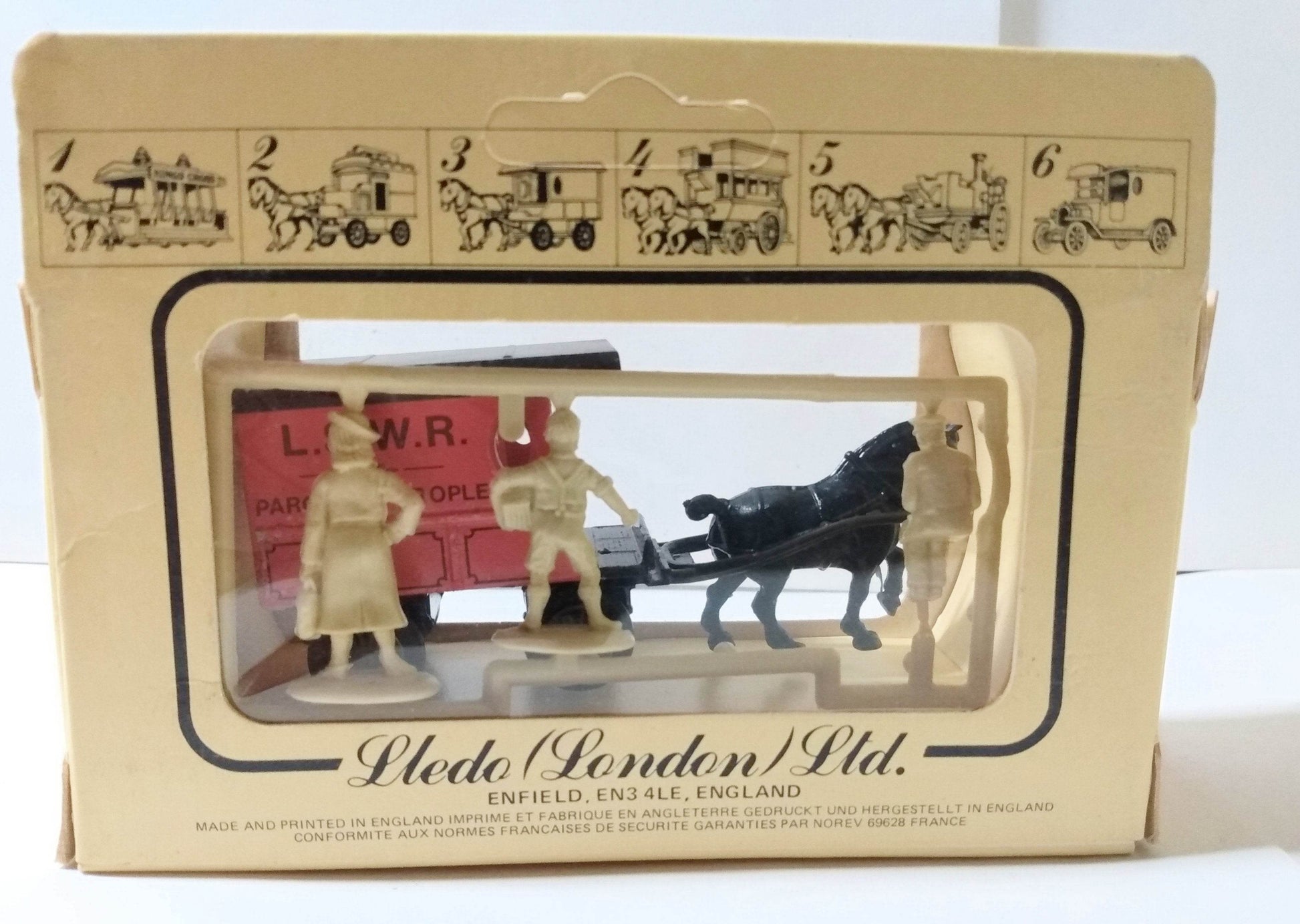 Lledo Days Gone DG3 Horse Drawn Delivery Van LSWR Parcels Ropley - TulipStuff