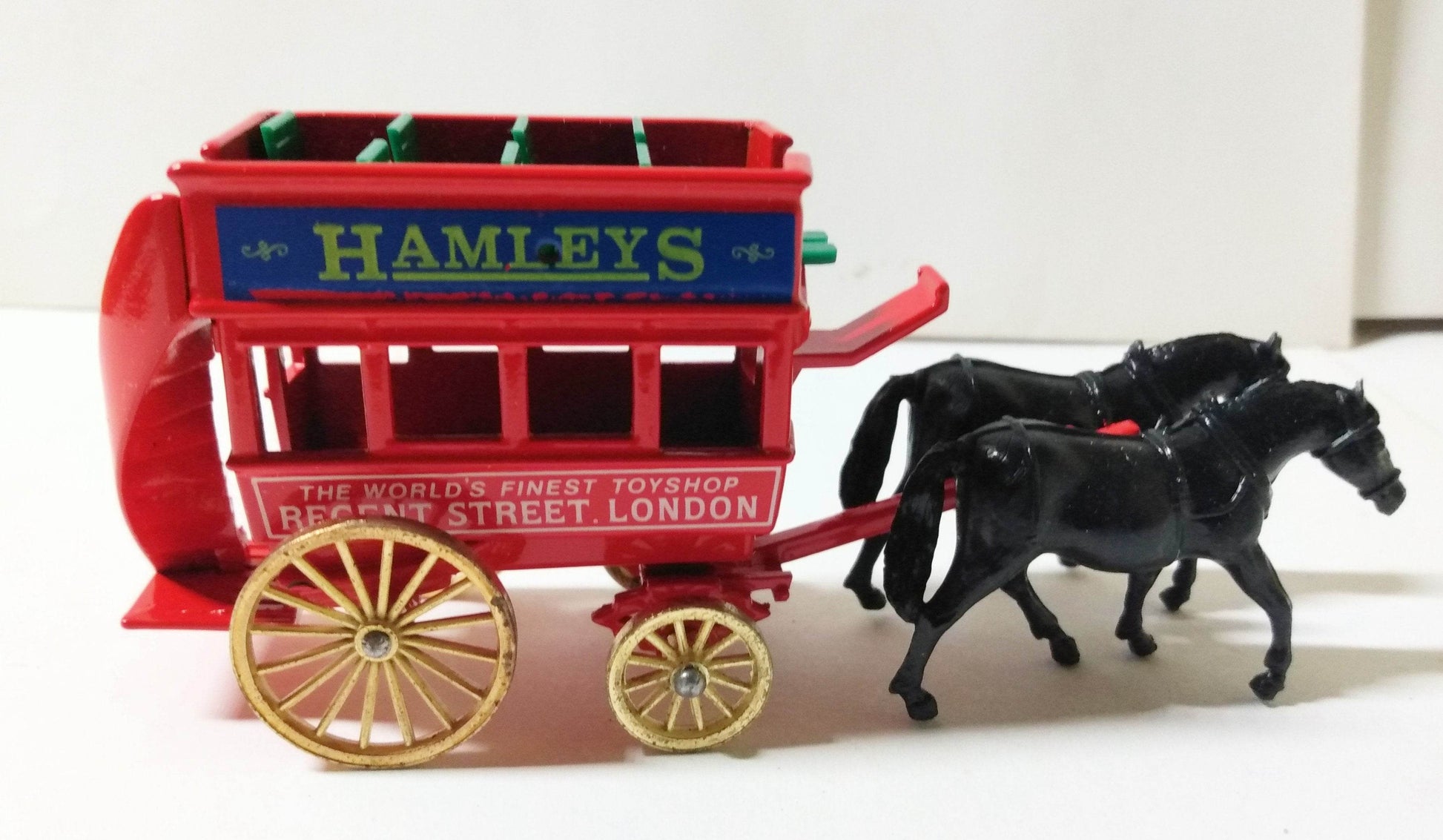 Lledo Days Gone DG4 Horse-Drawn Omnibus Hamleys Toy Shop 1984 - TulipStuff
