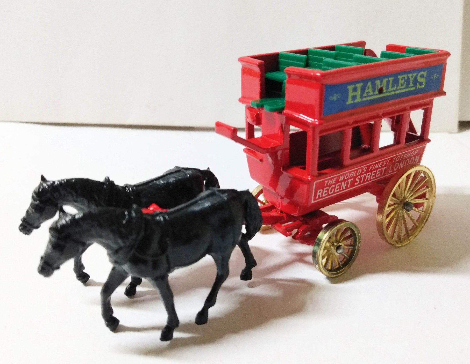 Lledo Days Gone DG4 Horse-Drawn Omnibus Hamleys Toy Shop 1984 - TulipStuff