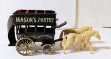 Load image into Gallery viewer, Lledo DG4 Mason&#39;s Pantry Horse-Drawn Omnibus 1985 Reversed Tampo - TulipStuff
