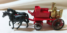 Load image into Gallery viewer, Lledo DG5 Shand-Mason Horse-Drawn Fire Engine Chicago Fire Brigade - TulipStuff
