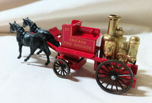 Load image into Gallery viewer, Lledo DG5 Shand-Mason Horse-Drawn Fire Engine Chicago Fire Brigade - TulipStuff
