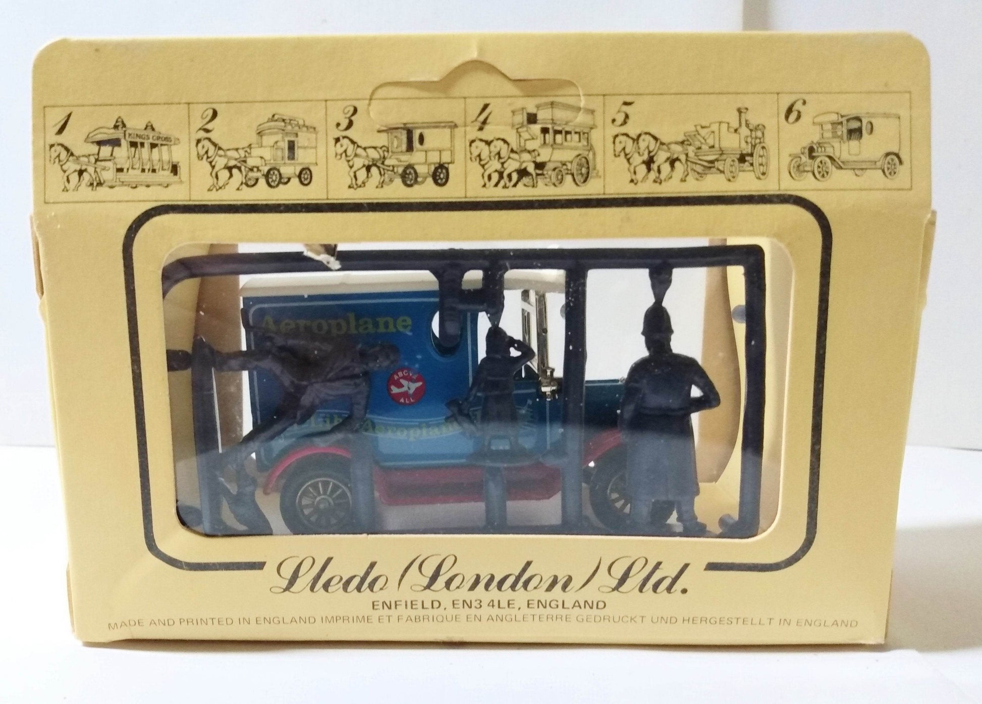 Lledo Models of Days Gone DG6 Aeroplane Jelly 1920 Ford Model T Van - TulipStuff