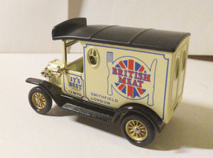 Lledo Models Of Days Gone DG6 British Meat 1920 Ford Model T Van England - TulipStuff