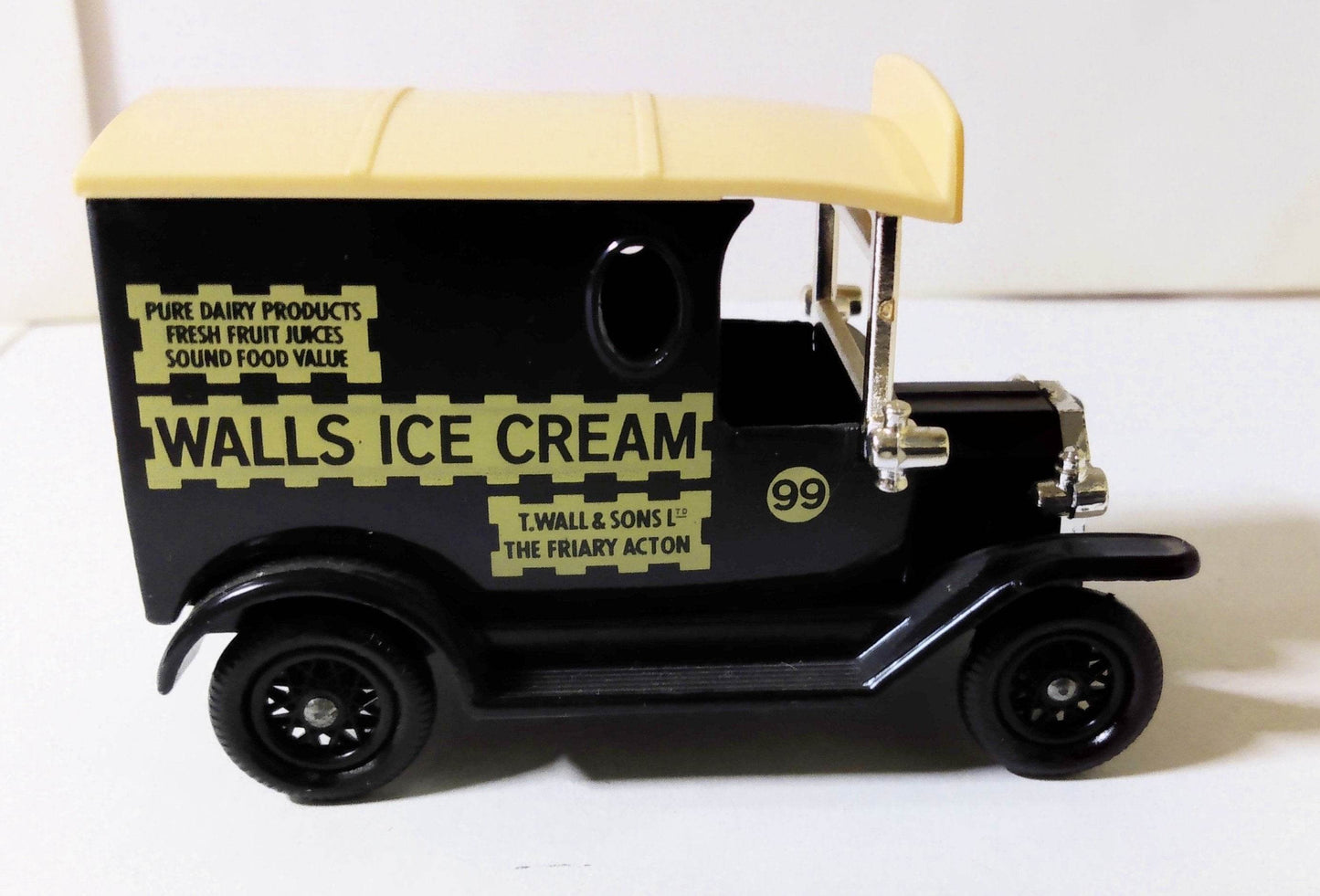 Lledo Models of Days Gone DG6 Walls Ice Cream 1920 Ford Model T Van - TulipStuff