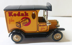 Lledo Models of Days Gone DG6 Kodak Film 1920 Ford Model T Van gold spokes - TulipStuff